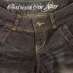 Converse One Star Trinity Boot Black Jeans